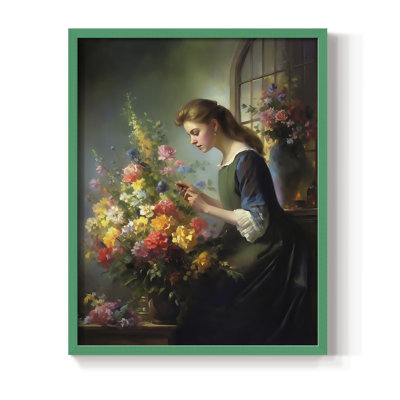 Reproduction encadrée WOMEN Series CDxxxv - bois massif