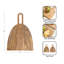Plateau en bois massif Greenebaum Crosston - ensemble de 2