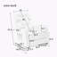Chaise berçante rembourrée capitonnée Faymon-349274079