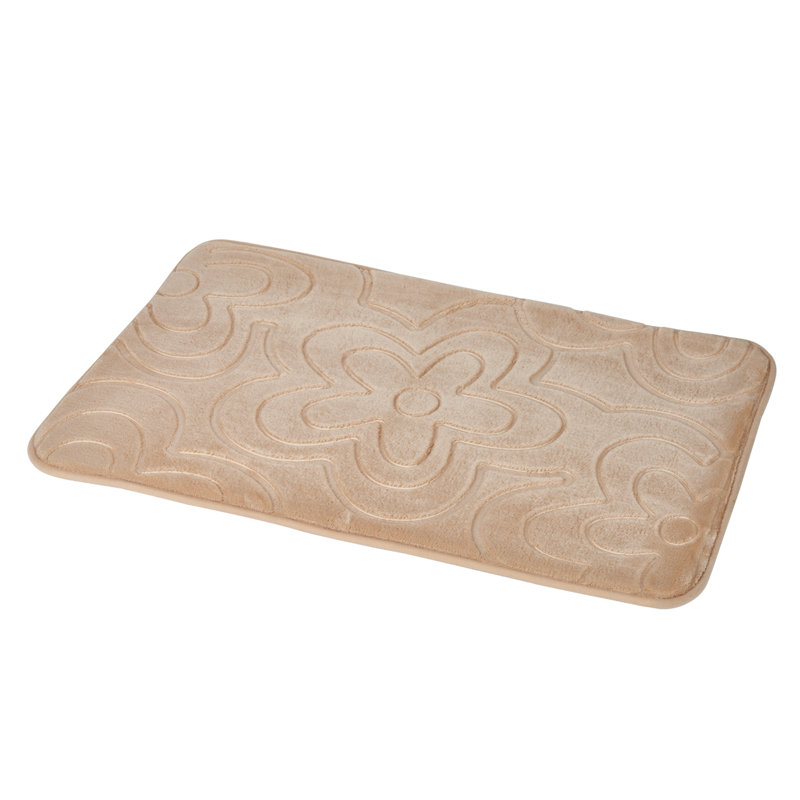 Janini Non-Slip Bath Mat, Brown