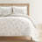 Floral Jacquard Reversible Soft Matelassé Quilt 3Pc Set-99884565-99884564