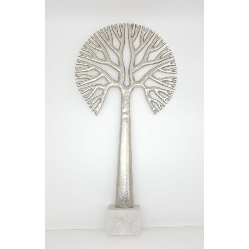 Avruch 66cm Decor Silver  Metal Broc Tree Object