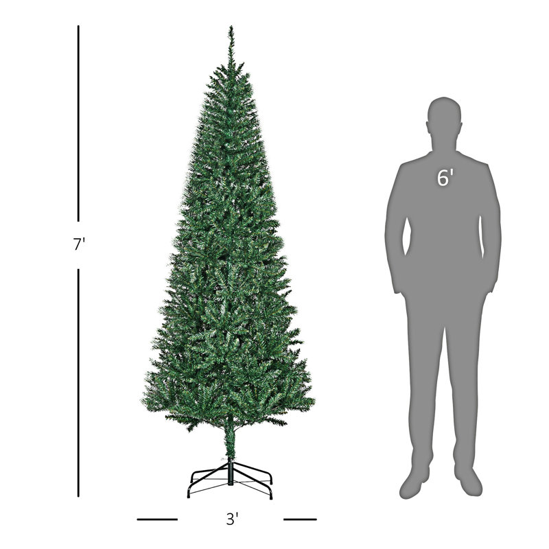 Sapin de Noël artificiel non éclairé
