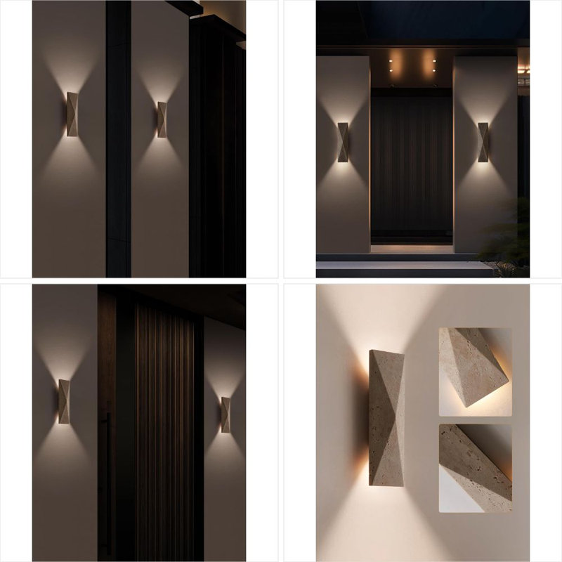 Applique murale en albâtre, lumière de meuble-lavabo moderne en marbre naturel pour le salon, la chambre à coucher, les escaliers et le vestibule