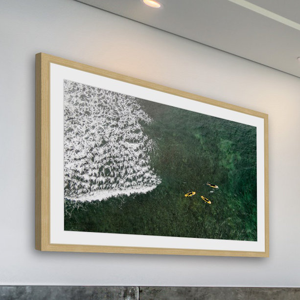 « yellows » par karolis janulis, reproduction d’art encadrée, 24 po x 36 po