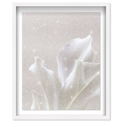 Silk Foliage I Framed Graphic Art