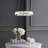 Mae LED Wagon Wheel Chandelier