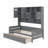 Twin Size Wooden Daybed With Drawers-612738931