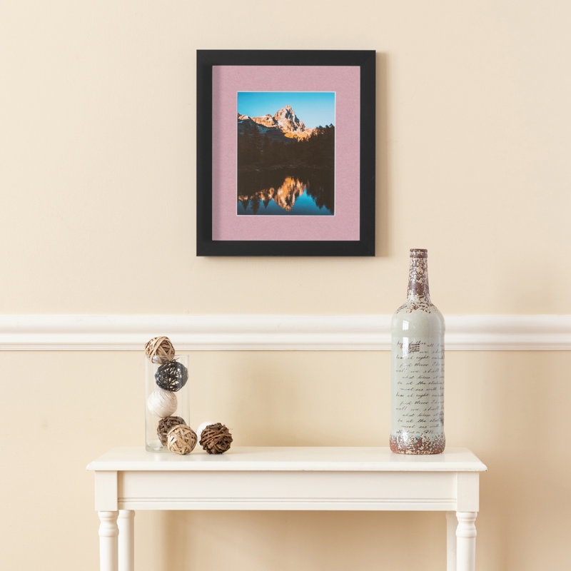 Cadre pour photo simple 20 "x 28" en bois mat, Coquillage