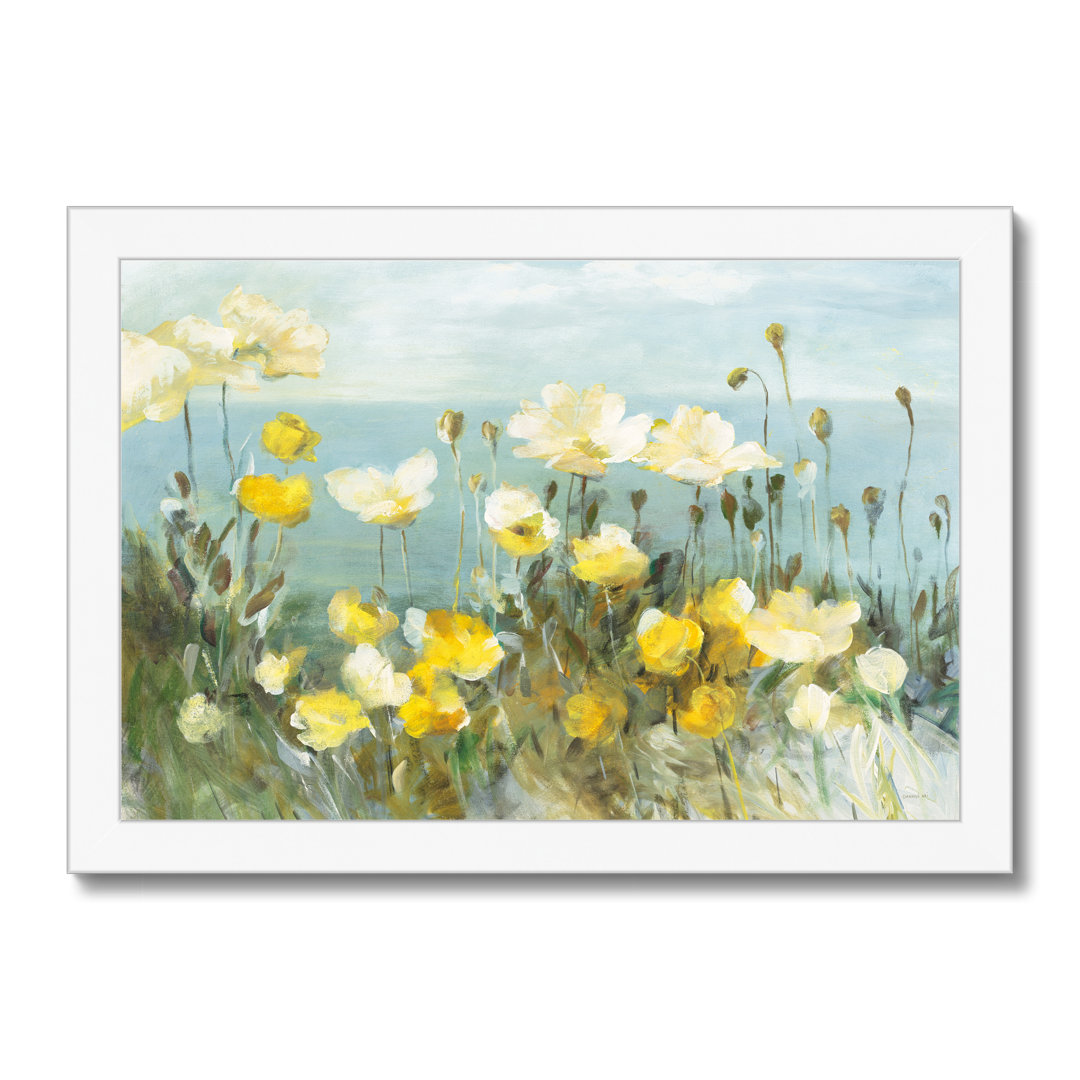 Field Of Poppies Bright Crop by Danhui Nai - Painting