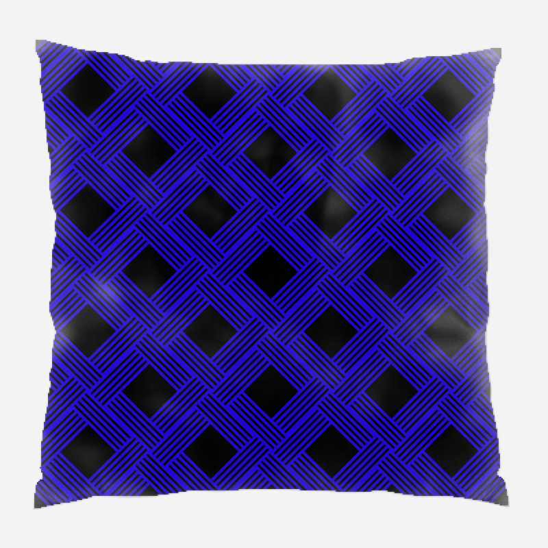 Coussin décoratif textile, Intérieur