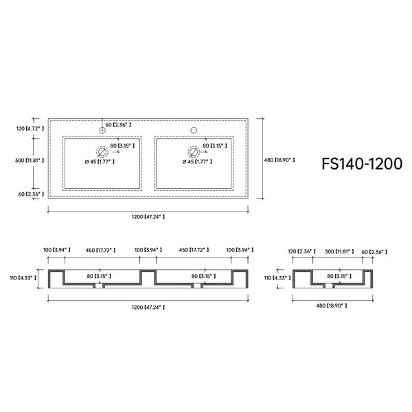 Dimensions du produit