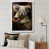 White Single Picture Frameed Canvas
