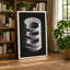 Stacked Metal Rings Industrial - Wrapped Canvas-1932307320-1932307323