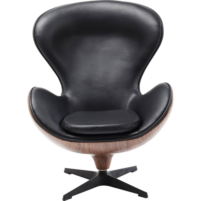 Swivel Chair Lounge Leaf, Brown