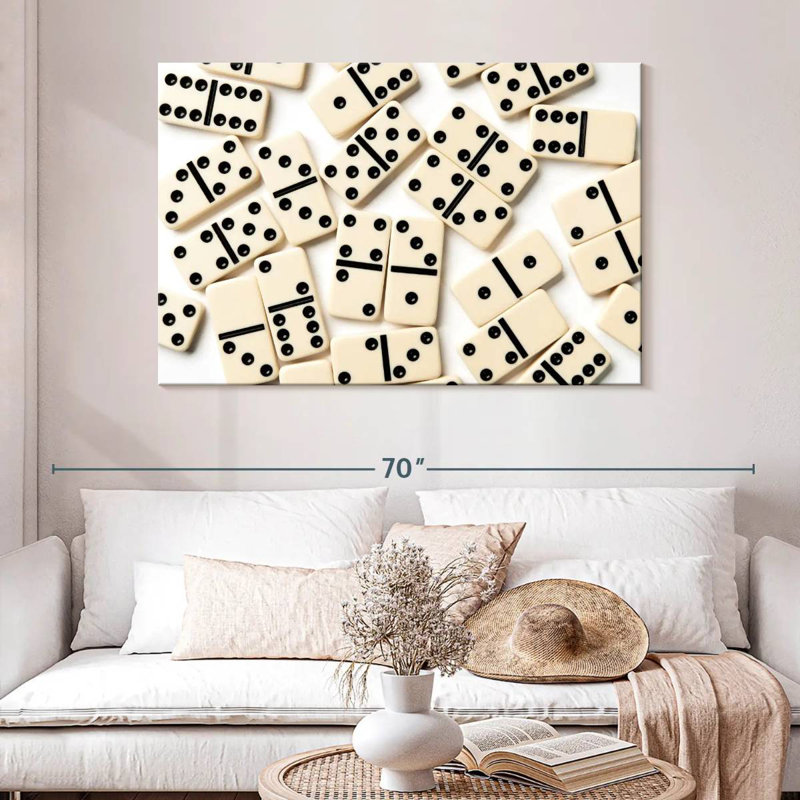 Dominos classiques Senne, H 32 po x l 48 po