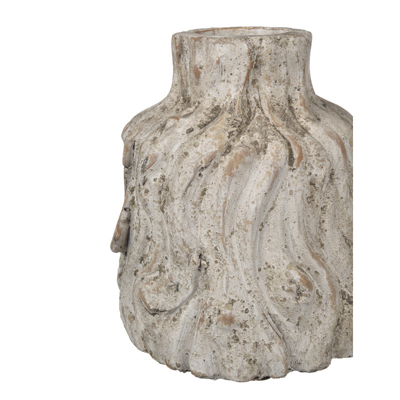 Vase de table, H 7,8 po x l 7 po x p 7 po