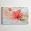 Hibiscus - impression sur toile tendue-1074580497
