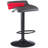 Fleetwood Swivel Upholstered Faux Leather Adjustable Height Counter Stool with Steel Frame