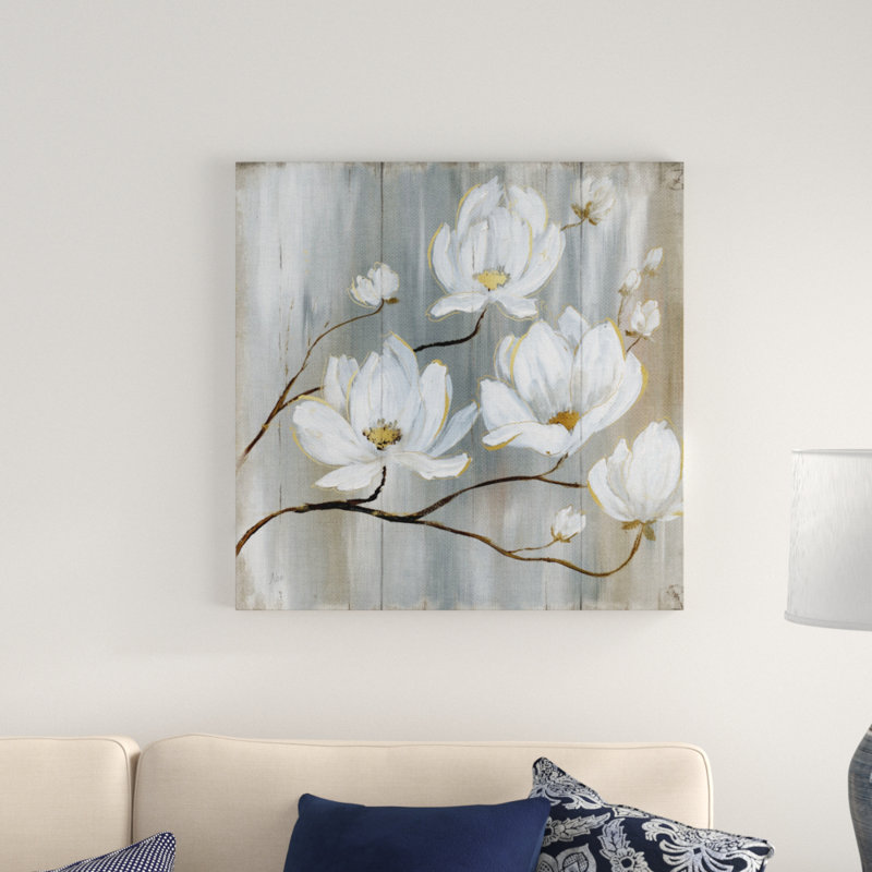«Summer in Neutral I», reproduction de peinture à l'huile sur toile tendue, H 30 po x l 30 po x P 1,5 po