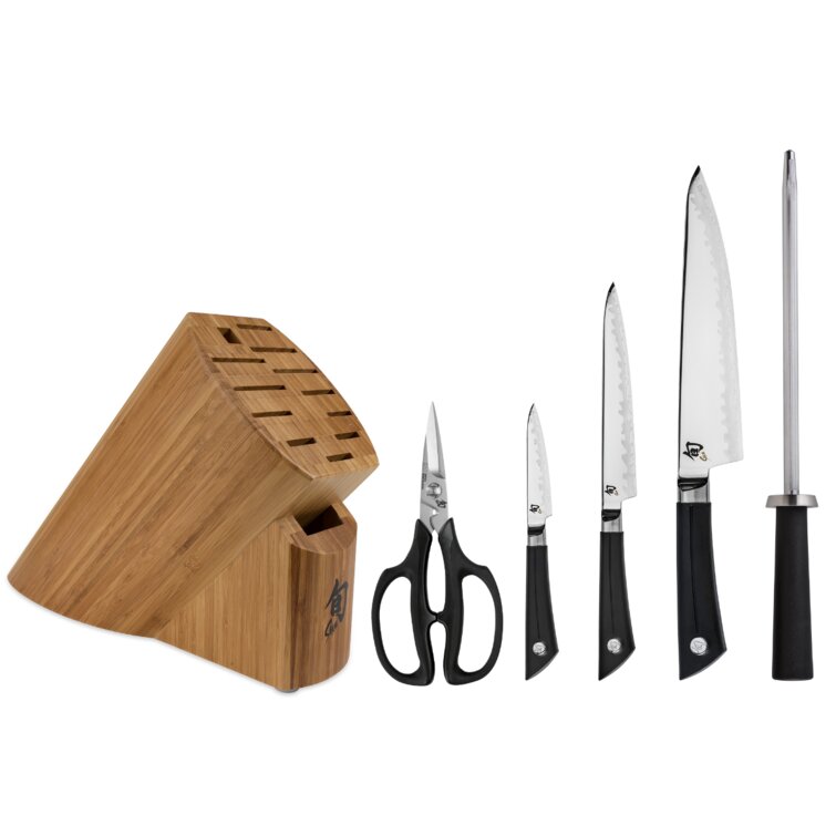 Shun Premier 7 Piece Essential Knife Block Set