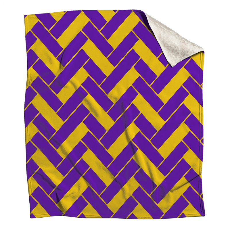 Vibrant Patterns Throw Blanket, 60in W x 80in H