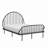 Haven Queen Arched Metal Platform Bed