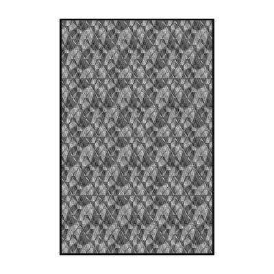 Tapis abstrait gris
