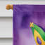 Drapeau de maison de Mardi Gras en polyester double face H 28 po x l 40 po