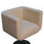 Anarsija Upholstered Swivel Armchair