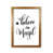 Honey Oak Frame