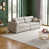 Blanc doux, taupe