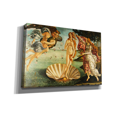 'The Birth of Venus' by Sandro Botticelli, Canvas Wall Art