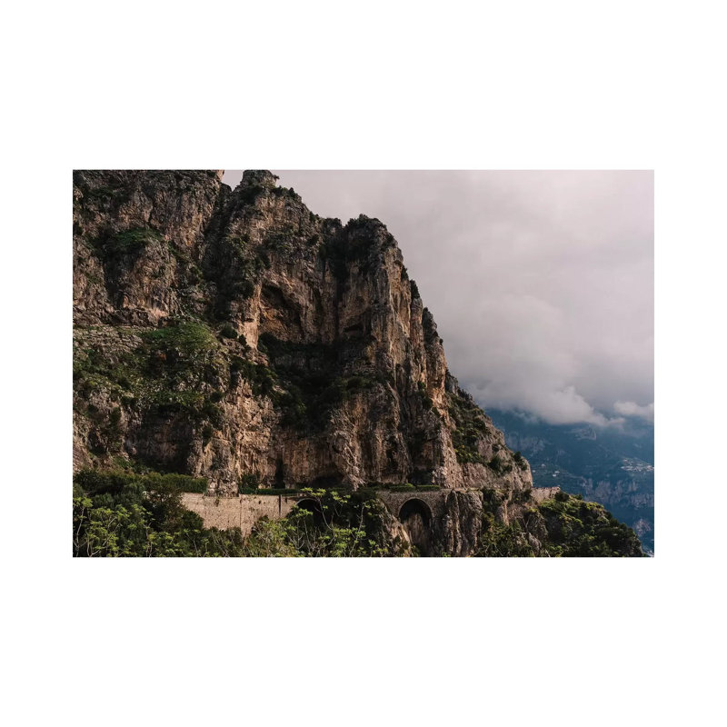 Amalfi Coast Drive II by Bethany Young - Print on Canvas, 66.04cm H x 101.6cm W x 3.81cm D, Wrapped Canvas