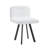 Minimalist Square-Back Dining Chair
