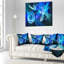 Bureau Fractal - Coussin imprimé abstrait-29288440-29288442-29346243