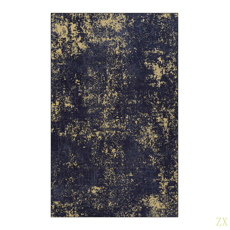 6X9 Area Rugs, Washable Rug, Low-Pile, Non-Slip, Non-Shedding, Foldable, Kid & Pet Friendly - Area Rugs For Living Room, Bedroom, Kitchen (6' X 9')
