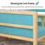 Banc tapissier en similicuir restaurant Cafe