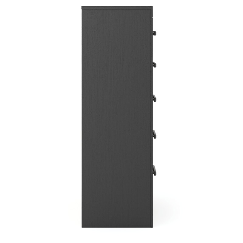 Commode Ryderton, Noir/gris