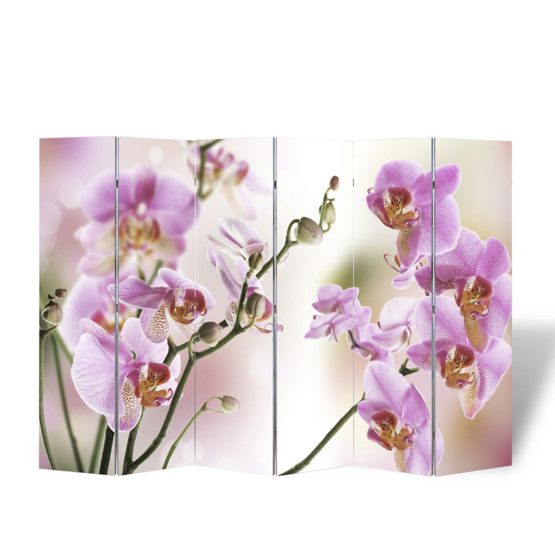 Blumen Room Divider, 6, White