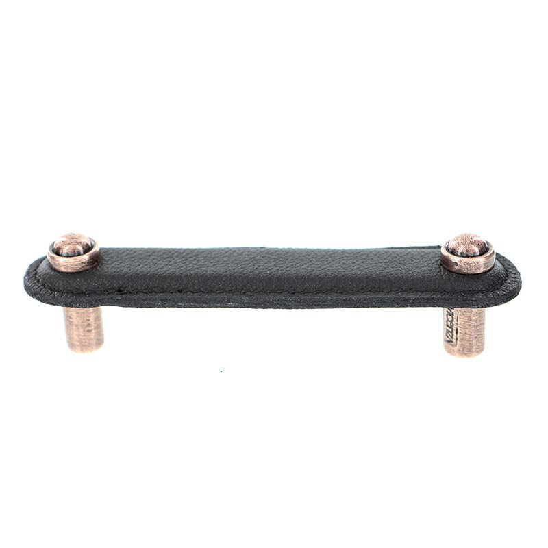 Sanzio 5'' Center to Center Bar Pull, 4, Antique Copper