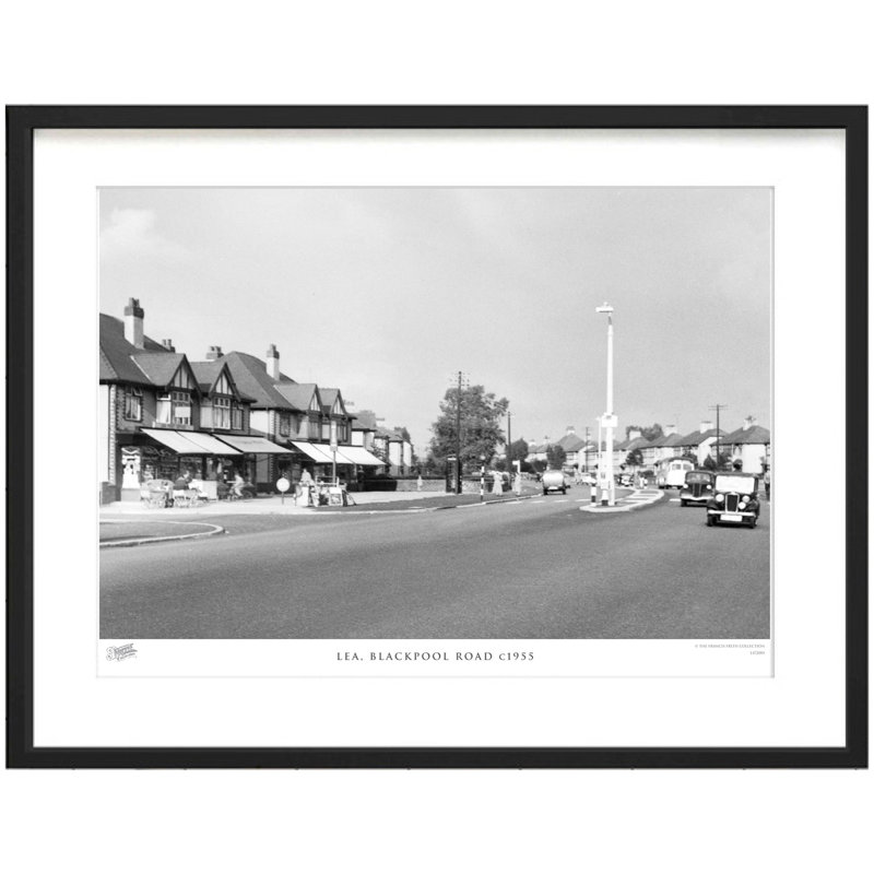 Lea, Blackpool Road C1955 - Single Picture Frame Print, 60cm H x 80cm W x 2.3cm D