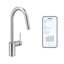 Robinet de cuisine à poignée simple sans contact Align avec Wave et Power Clean et avec accessoires Align-48216333