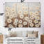 Ensemble de décorations murales blanches marguerites blanches Elegance VII-107754303-107754298