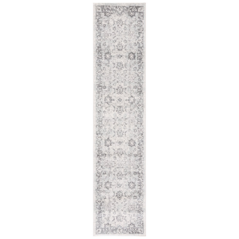 Tapis Hawtree 281 ivoire / gris, Tapis de couloir 2 pi x 9 pi