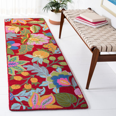 Arber Hand Tufted Wool Floral Rug