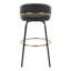 Ensemble de 2 tabourets de bar à hauteur fixe 30 po Jie-100480872-100480873