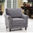 Lyme Velvet Chesterfield Chair-1508563094