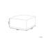 Basinger 83cm Wide Square Standard Ottoman-2046821341