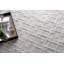 Exquisite Rugs Camora Modern Handmade Handloomed Silky Nylon Light Silver Area Rug-521614957